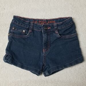 U.S. POLO  ASSN. Blue Jean Shorts 6X